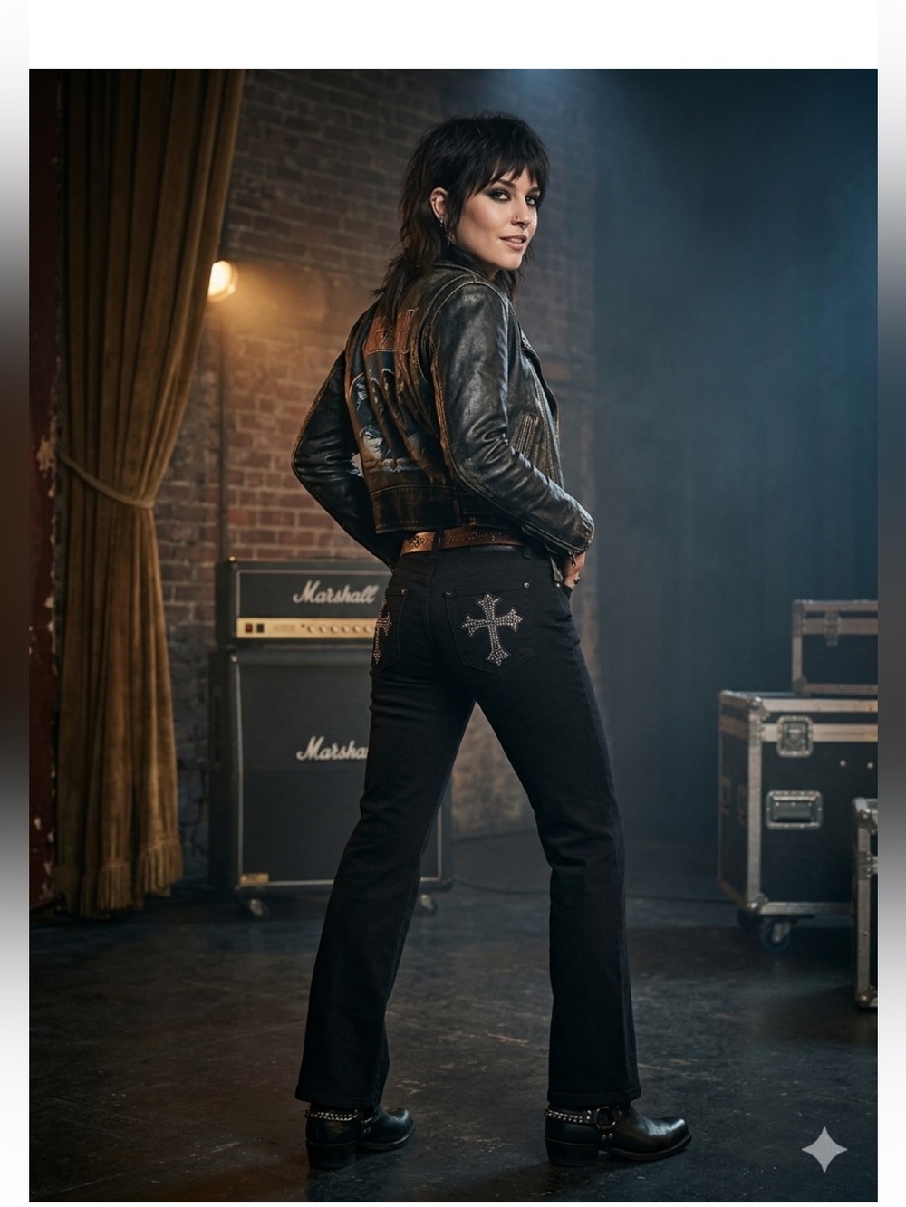 Miss me black Jeans mid rise slim wide